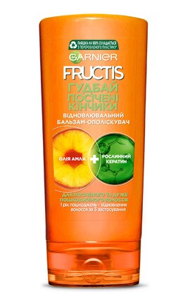 FRUCTIS-Бальзам-ополіскувач для волосся Garnier Fructis Гудбай Посічені Кінчики 200 мл-3600541285736-