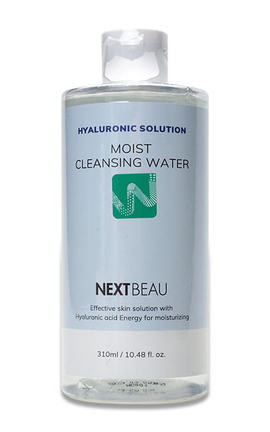 NEXTBEAU-Міцелярна вода для зняття макияжу зволожуюча Nextbeau Hyaluronic 310 мл-8809696981028-