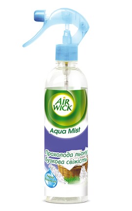 AIR WICK-Освіжувач повітря спрей Air Wick Aqua Mist Прохолода льону та Бузкова свіжість 345 мл-4820108000407-