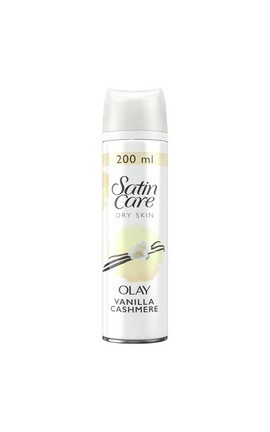 SATIN CARE-Гель для гоління жіночий Satin Care Vanilla Cashmere для сухої шкіри, 200 мл-7702018399567-