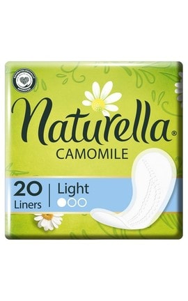 NATURELLA-Прокладки жіночі щоденні гігієнічні Naturella Camomile Light 20 шт -4015400240310-