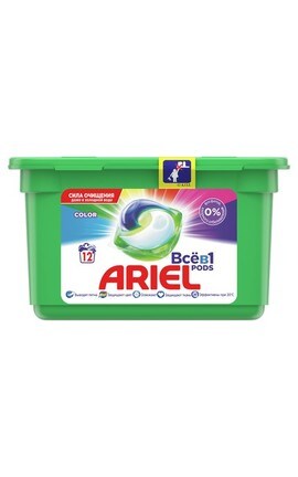 ARIEL-Капсули для прання Ariel Pods Все в 1 Color 12 шт-4015600949747-