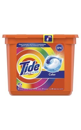 TIDE-Капсули для прання Tide Все в 1 Color 23 шт-8001090758361-