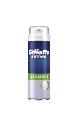 GILLETTE SERIES-Пена для бритья мужская Gillette Series Sensitive Skin 250 мл-3014260214678-