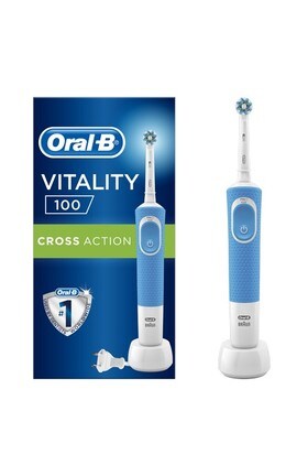 ORAL B-Електрична зубна щітка Oral-B Vitality 100 Синя 1 шт-4210201262336-