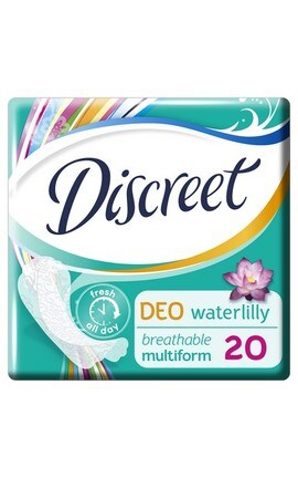 DISCREET-Прокладки женские ежедневные Discreet Deo Water Lily 20 шт-4015400107835-