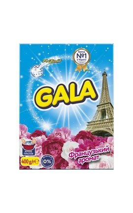 GALA-Порошок для ручного прання Gala Французький аромат 400 г-5410076265800-