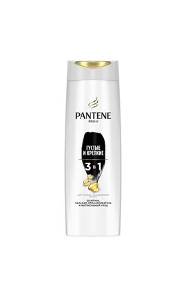 PANTENE-Шампунь для волосся і бальзам-ополіскувач Pantene Pro-V 3 в 1 Густе та міцне 360 мл-8006540476727-
