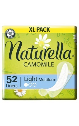 NATURELLA-Щоденні прокладки Naturella Сamomile Light 52 шт-8001090603968-