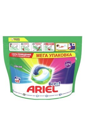 ARIEL-Капсулы для стирки Ariel Все-в-1 Color 60 шт-8001841583426-