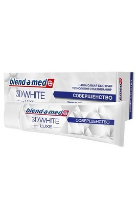 BLEND A MED-Паста зубная Blend a med 3D White Luxe Совершенство 75 мл-8001090073907-