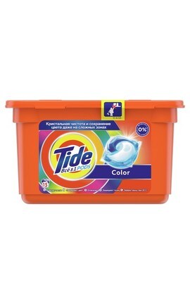 TIDE-Капсули для прання Tide Все в 1 Color 15 шт-8001090758286-