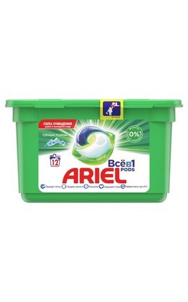 ARIEL-Капсули для прання Ariel Pods Все в 1 Гірське джерело 12 шт-4015600949709-