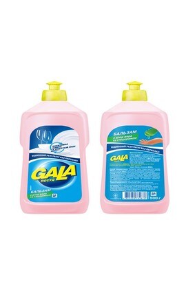 GALA-Рідина для миття посуду Gala Гліцерин З алое вера 500 г-4820026782676-