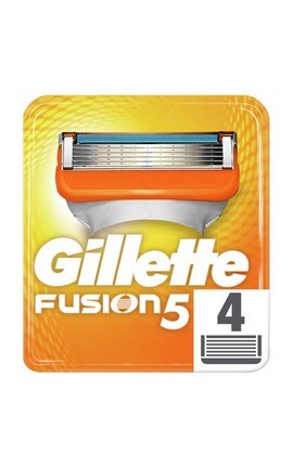 GILLETTE FUSION-Сменные картриджи для бритья Gillette Fusion 5 4 шт-7702018866984-