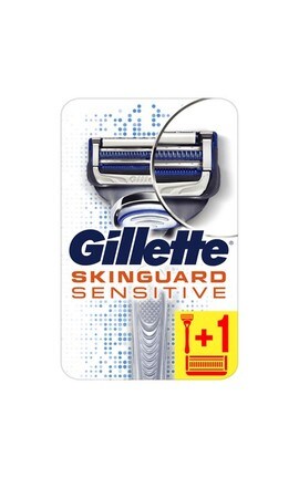 GILLETTE SKINGUARD-Бритва Gillette Skinguard Sensitive з 2 змінними касетами 1 шт-7702018486342-