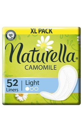 NATURELLA-Прокладки женские ежедневные Naturella Camomile Light 52 шт-8001090604040-