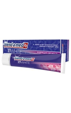 BLEND A MED-Зубная паста Blend a med 3D White Прохладная свежесть 100 мл-5013965612725-