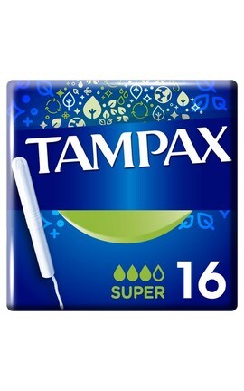 TAMPAX-Тампоны женские гигиенические Tampax Super с аппликатором 16 шт.-4015400102083-