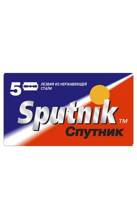GILLETTE-Двосторонні леза SPUTNIK Stainless 5 шт-3014260241803-