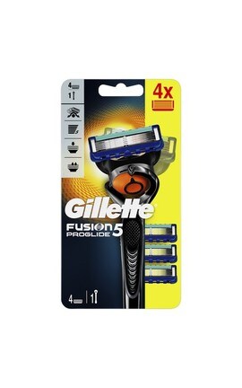 GILLETTE FUSION-Бритва для мужчин Gillette Fusion5 ProGlide Flexball + 4 сменные кассеты 1 шт-7702018556298-