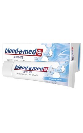 BLEND A MED-Зубная паста Blend a med 3D White Защита эмали 75 мл-8001090743190-