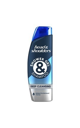 HEAD and SHOULDERS-Шампунь против перхоти-гель для душа Head & Shoulders 2 в 1 Глубокая очистка 270 мл-8001841717739-
