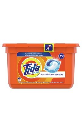 TIDE-Капсули для прання Tide Все в 1 Альпійська свіжість 15 шт-4084500569508-