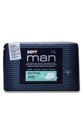 SENI-Прокладки урологические мужские Seni Man Extra 15 шт-5900516693190-
