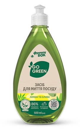 ФРЕКЕН БОК-Средство для мытья посуды Фрекен Бок Лимон и Масло 500 мл-4823071624618-