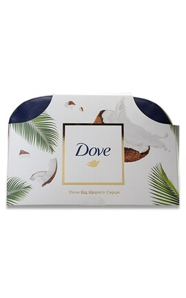 DOVE-Женский подарочный набор Dove Кокос 1 шт.-1345216-