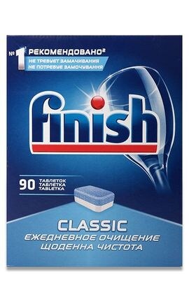 FINISH-Таблетки для миття посуду в посудомийних машин Finish Classic 90 шт-4640018994470-