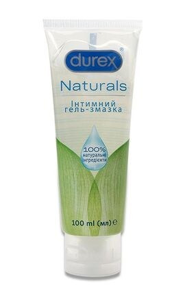 DUREX-Гель-змазка інтимна Durex Naturals 100 мл-4640018990410-