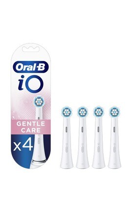 ORAL B-Насадки для электрической зубной щетки Oral-B iO Gentle Care Белые 4 шт-4210201343684-