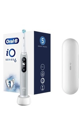 ORAL B-Электрическая зубная щетка Oral-B iO Серия 6 Серая 1 шт-4210201381686-