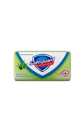 SAFEGUARD-Мило туалетне Safeguard Алое 90 г-4084500038790-