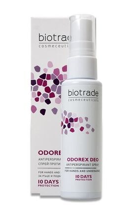 BIOTRADE-Антиперспирант спрей длительного действия для тела Biotrade Odorex 40 мл-3800221841935-