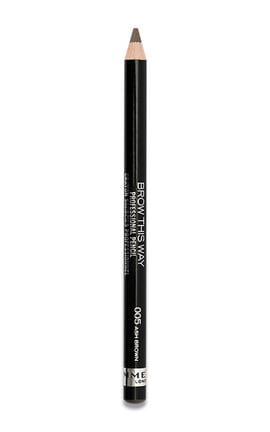 RIMMEL-Карандаш для бровей Rimmel Brow This Way тон 005 Ash Brown 14 г-3616302476398-