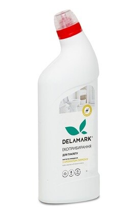 DELAMARK-Средство для мытья и очистки туалета DeLaMark с ароматом лимона 1 л-4820152330765-