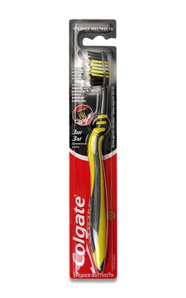 COLGATE-Зубна щітка Colgate ЗиґЗаґ Деревне вугілля 1 шт-6001067157182-