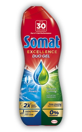 SOMAT-Засіб для миття посуду Somat Gold Гель для посудомийної машини 540 мл-9000101344721
