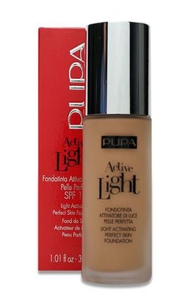 PUPA-Тональна основа для обличчя Pupa Active Light, тон 030, 30 мл-8011607189106-