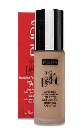 PUPA-Тональна основа для обличчя Pupa Active Light, тон 020, 30 мл-8011607189090-
