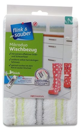 FLINK and SAUBER-Насадка для швабры Flink&Sauber, размер 46*16 см-4305615393278-