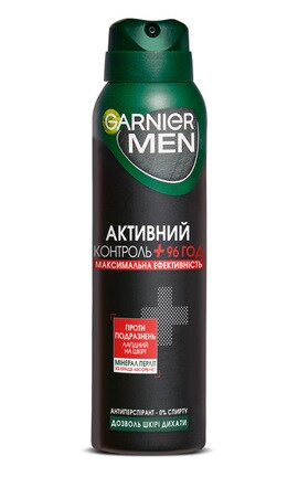 GARNIER-Дезодорант-антиперспірант для тіла Garnier Мен Активний Контроль 150 мл-3600542226608-