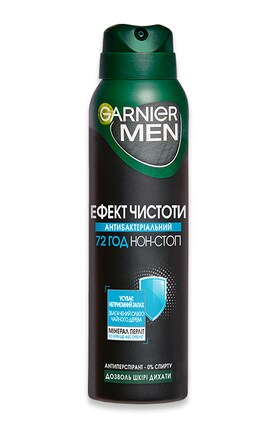 GARNIER-Антиперспірант Garnier Men Mineral Антибактеріальний 150 мл-3600541993105-