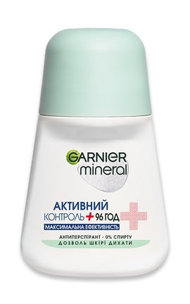 GARNIER-Дезодорант-антиперспирант шариковый для тела Garnier Минерал Активный Контрольта 50 мл-3600542226523
