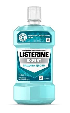 LISTERINE-Ополаскиватель для полости рта Listerine Защита десен 250 мл-3574660639643-