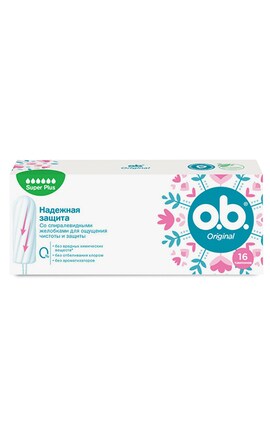O.B.-Тампоны женские гигиенические o.b. Original Super Plus 16 шт-3574661350196-