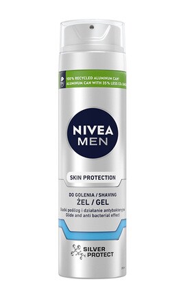 NIVEA-Гель для бритья NIVEA Серебряная Защита с ионами серебра, 200 мл-4005808540372-